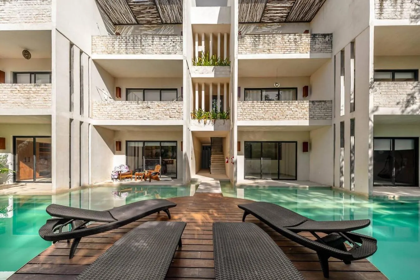 1 Bedroom With Rooftop Pool In Tulum Jungle At Paraiso Mexico