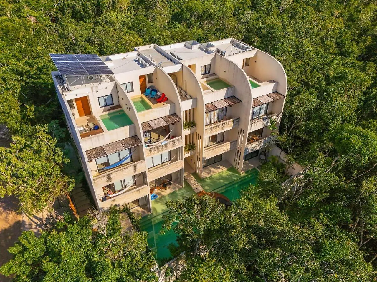1 Bedroom With Rooftop Pool In Tulum Jungle At Paraiso 0*,
