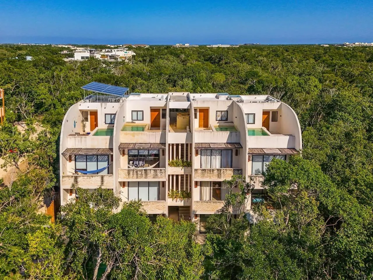 1 Bedroom With Rooftop Pool In Tulum Jungle At Paraiso Apartment