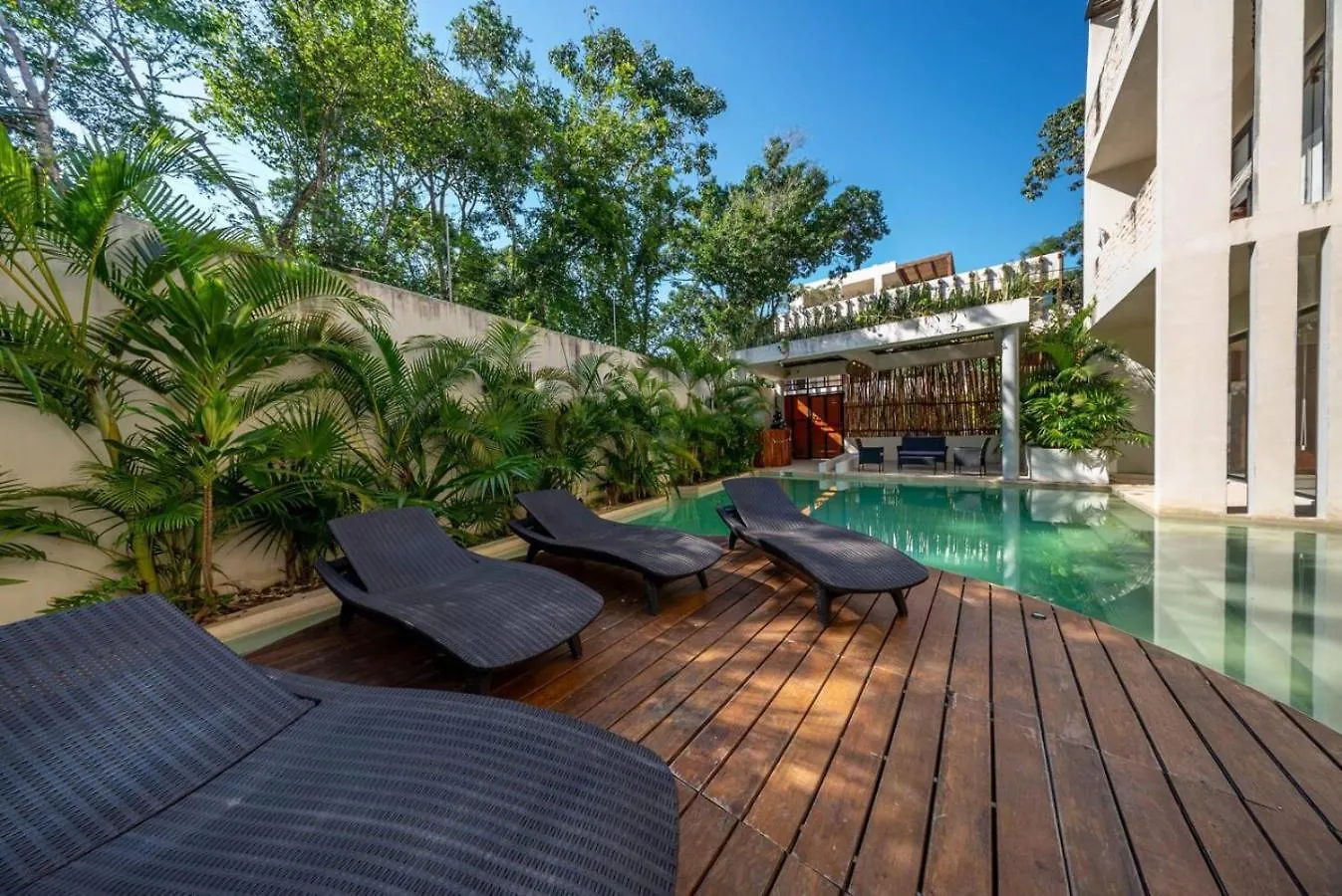 1 Bedroom With Rooftop Pool In Tulum Jungle At Paraiso Apartment