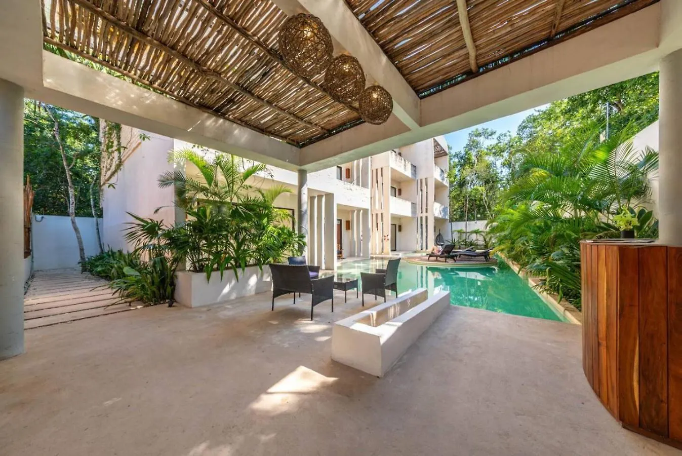 1 Bedroom With Rooftop Pool In Tulum Jungle At Paraiso 0*,  Mexikó